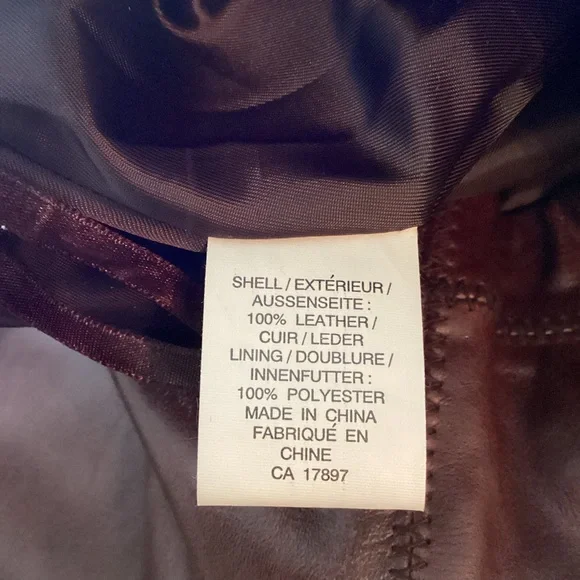 PRICE New GAP Vintage High Waisted Leather Midi Skirt Colour Burgundy Size 8 - Picture 13 of 16